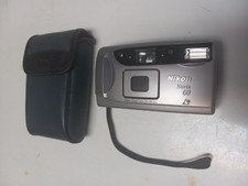 Vintage Nikon Nuvis 60 Camera. 25 -50 mm Lens. Silver Nice Working Condition