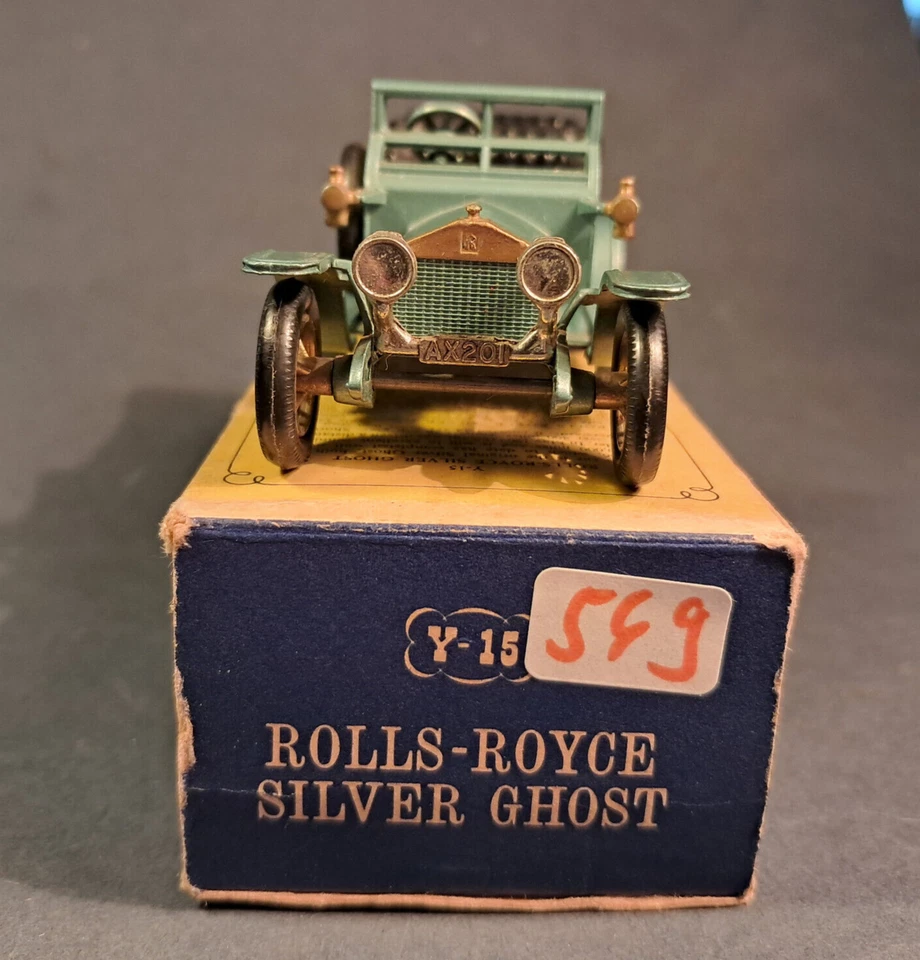 Matchbox Lesney,Models of Yesteryear,Y-15,MOY,Rolls-Royce 1907,vintage,1:43,OVP - Bild 3 von 4