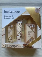 Bodycology Hand Care & Fragrance 3 Piece Set Mocha Latte New