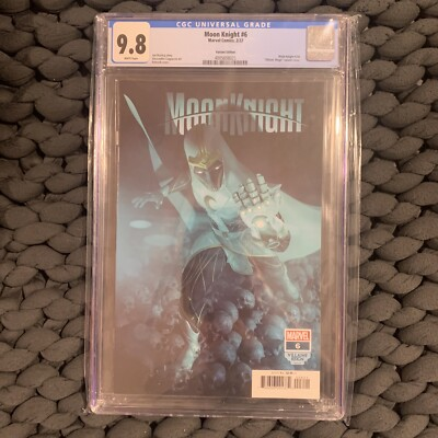 #ad Moon Knight #6 Villains’ Reign Rahzzah Variant Cover CGC 9.8 Marvel 2 2022 $69.99