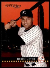 2004 Donruss Studio Derek Jeter Yankees #132 *Noles2148*