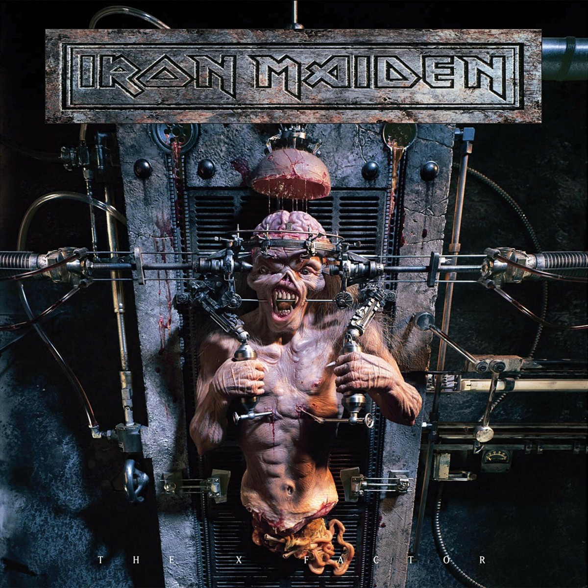 IRON MAIDEN The X Factor BANNER HUGE 4X4 Ft Fabric Poster Flag