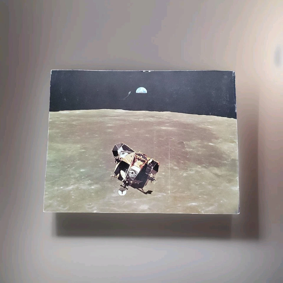 Man on the Moon Collectors Pamphlet NASA Space Exploration American Illustrated  - Image 2 of 4