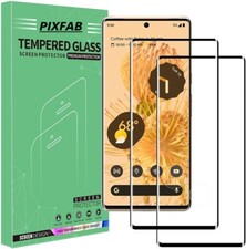 3D Curved Full Screen Tempered Glass Protector for Google Pixel 7 PRO Pack OF 2