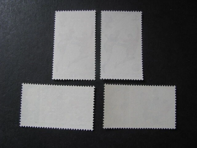 Great Britain Stamp Set Scott # 458-460 & 465 Never Hinged Unused.Free Shipping! - Image 3 of 4