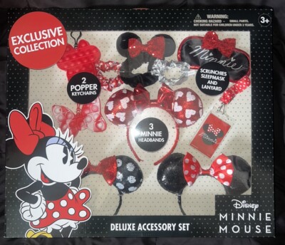 Disney Minnie Mouse Deluxe Accessory Kit - 10 Piece Set