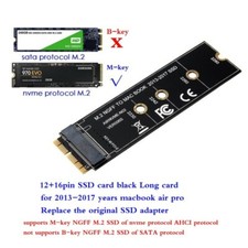 NVMe PCIe M.2 NGFF SSD converter adapter card for 2013 2014 2015 macbook air