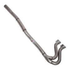 JAGUAR XK120 XK140 FRONT BELL EXHAUST DOWNPIPE LEFT HAND DRIVE BSJR30LHD