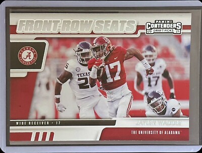 Jaylen Waddle - 2021 Panini Contenders Draft Picks - Rookie Front-Row Seats 