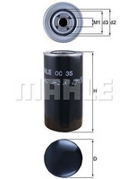 Knecht OC 35 ÖLfilter