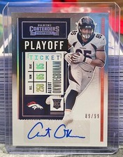2020 Panini Contenders Playoff Ticket Albert Okwuegbunam #/99 RC Auto #191