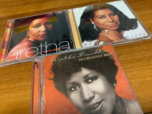 Aretha Franklin CD Lot 3 Music Cds Greatest Hits - 第 1/7 張圖片