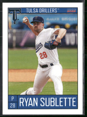 Ryan Sublette 2023 Tulsa Drillers Team Set 