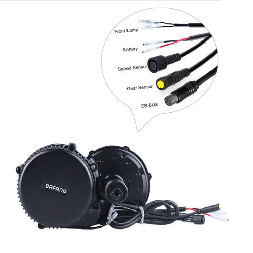 8fun/bafang Mid Drive Motor 36V 350W BBS01B Eletric bicycles Conversion kit  | eBay
