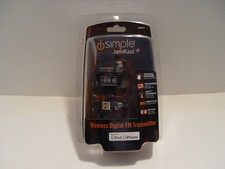 iSimple JamKast iP ISFM71 Wireless Digital FM/RDS Transmitter iPod USB Charger