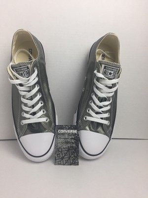 converse ox metallic