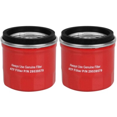 2 PACK Transmission Spin On Filter 29539579 for Allison Duramax T1000