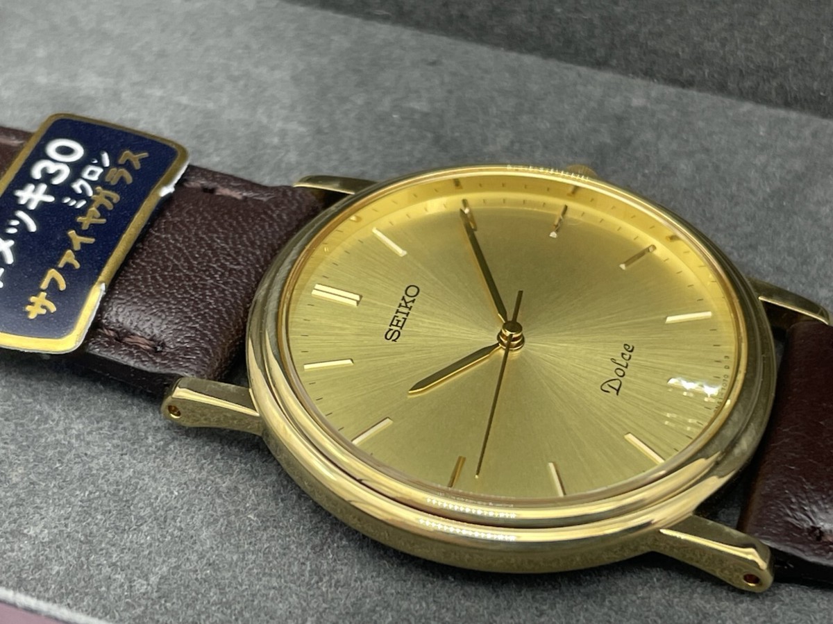 セイコー　ドルチェ　SGP30 セイコー ドルチェ SGP30 Vintage Seiko Dolce Unisex quartz