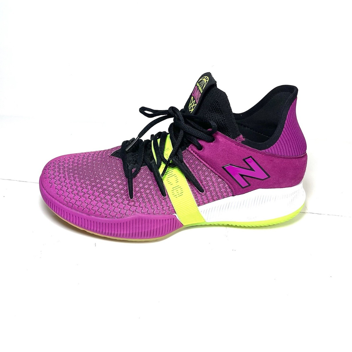 New Balance OMN1S Low Mens Basketball Shoes Berry Lime Size D New