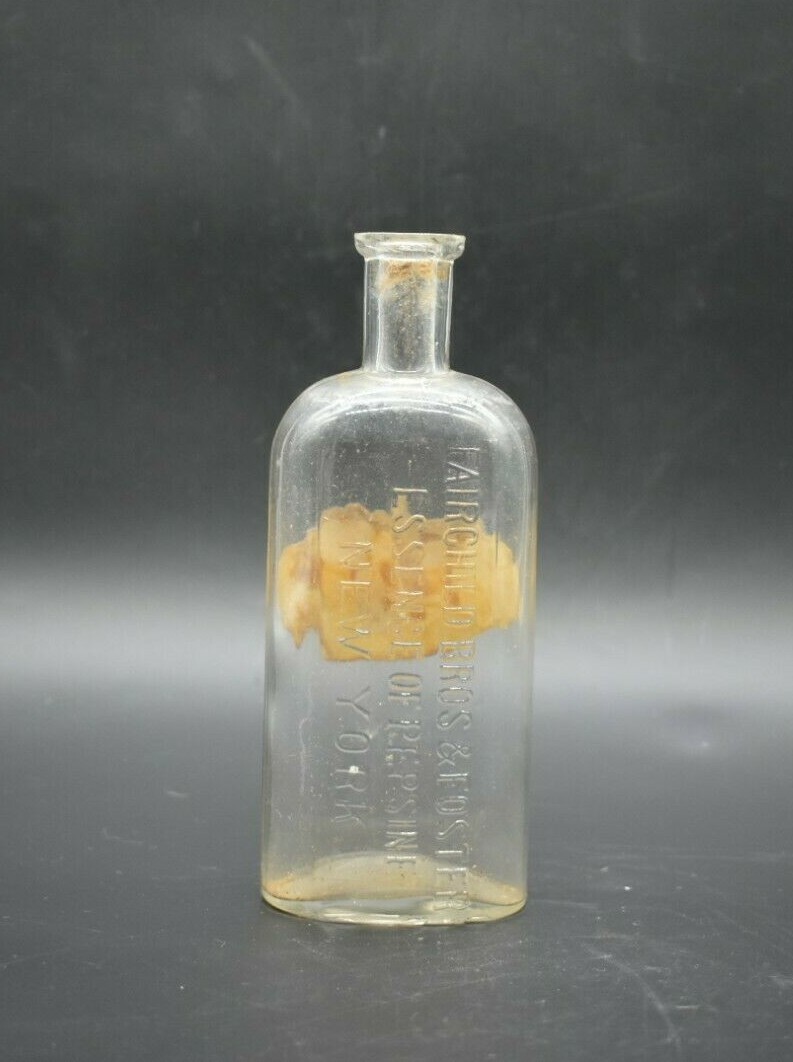 Fairchild Bros & Foster Essence of Pepsine NY Original Label 7