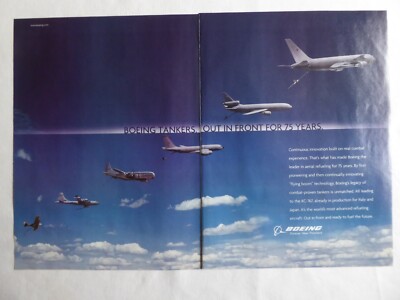 12/2005 PUB BOEING LUFTTANKER BETANKUNG KC-10 KC-135 KC-767 ORIGINAL ANZEIGE