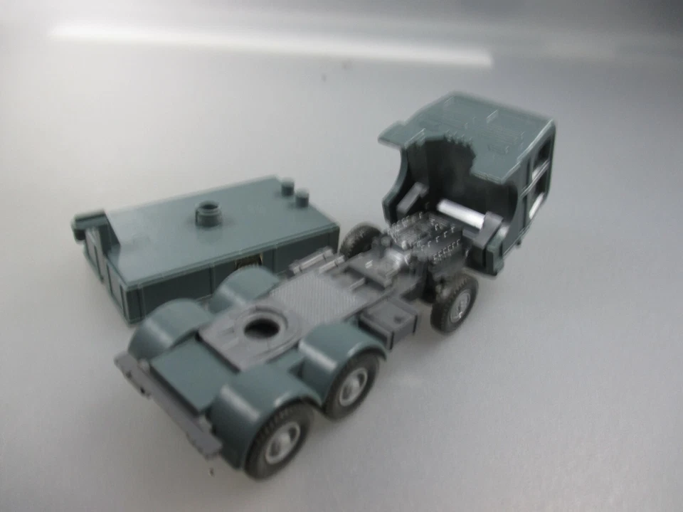 WIKING: Man Diesel Culemeyr Trattore " DB ", Blu-Grigio! (Schub39) - Immagine 3 di 4