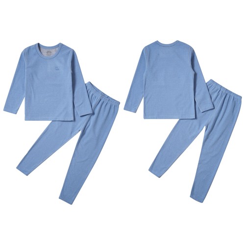 Kids Boys Girl's Shirt With Pants Set Striped Sleepwear Outdoor Causal Pyjama - Picture 6 of 83