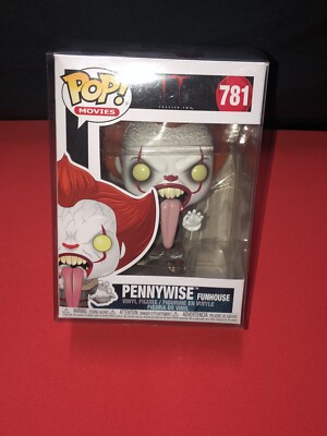 Funko Pop Movies IT Chapter Pennywise Funhouse #781 Figure Tongue Saliva  MIB