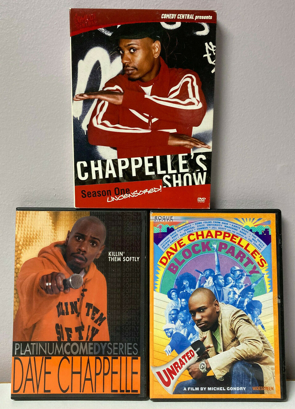 Dave Chappelle 3-DVD Set: Killin' Them Softly, Block Party, Season One