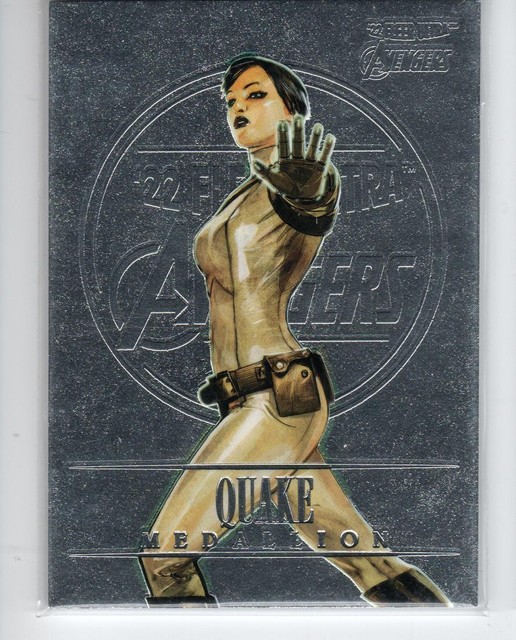 2022 Fleer Ultra Avengers Medallions #M35 Maria Hill