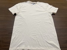 VTG Screen Stars Men  s Beige Blank T-Shirt - Large