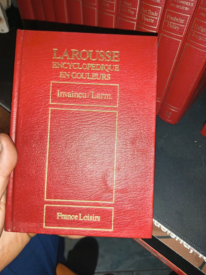 larousse encyclopedique en couleur-edition1979-lot complet 22 volumes - Photo 3/4