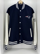 ⭐New England Patriots- LARGE Season Ticket Holder Snap Front Jacket