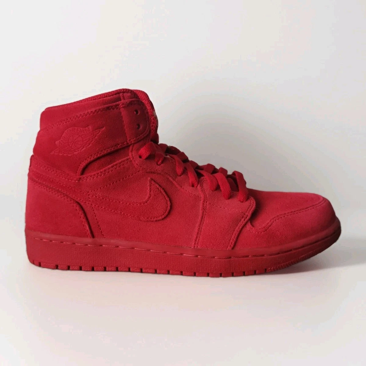 Preços baixos em Jordan 1 Retro High Red Suede | eBay