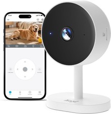  5G  2.4G 2K Indoor Security Camera for Bedroom, Pet/Dog/Baby Camera with P...