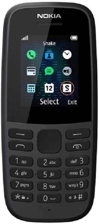 Nokia 105 DualSIM Black NEU OVP