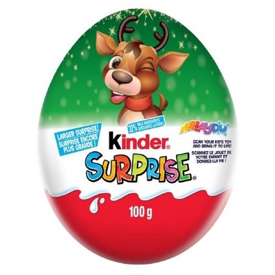 Kinder Uovo Classic Surprise Milk Chocolate & Toy, 100-g