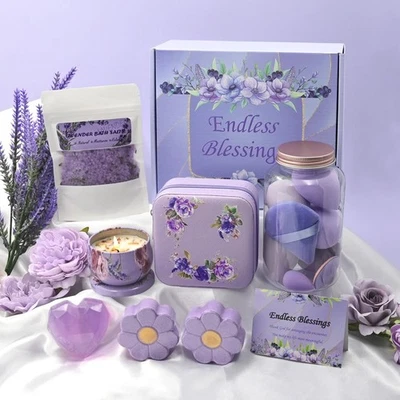 KARESTCORP Christmas Pamper Gifts for Women, Unique Birthday Gift for Her, Lavender