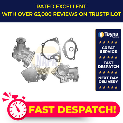 Water Pump fits MITSUBISHI PAJERO Mk2 2.5D 08 to 15 4D56-HP Coolant NAPA Quality