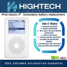 iPod 4TH Generation Battery Replacement service