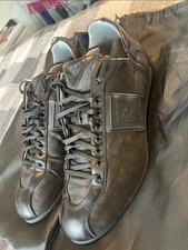 Original Fendi Trainers Zucca Pattern UK Size 10. Hardly Worn