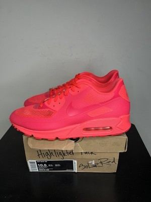 NIKE AIR MAX 90 HYPERFUSE HYP SOLAR RED PINK SZ 11 Rare Infrared Neon 95 Easter