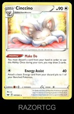 CINCCINO 147/202 R SWORD & SHIELD POKEMON NM/M