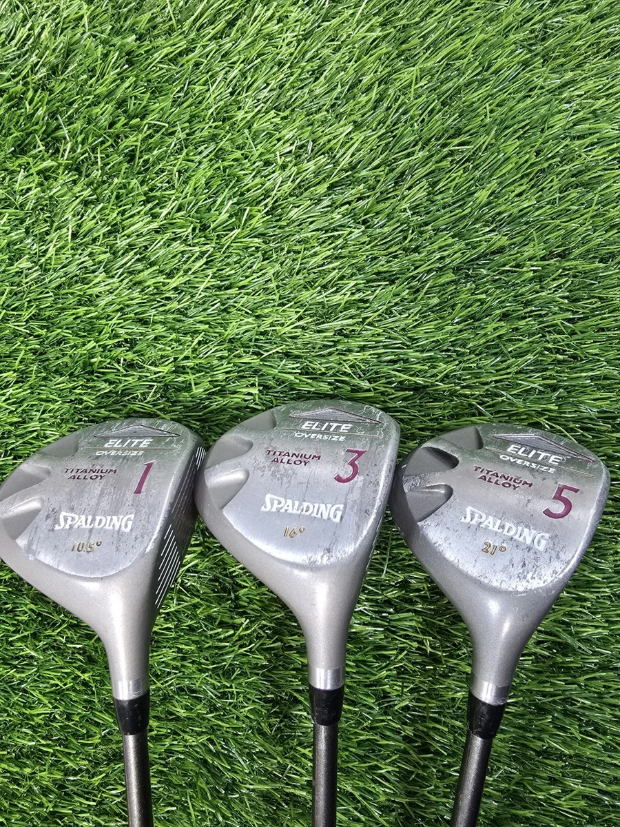 Spalding Tour Clubs Grade Stainless Steel Head Golf Clubs for sale