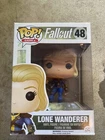 Funko Pop Fallout Lone Wanderer (Female) #48 Vinyl Figure Boxed