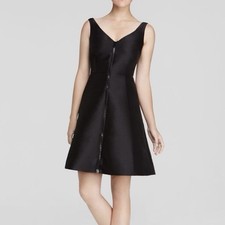 Kate Spade Dive Right In Zip Front Structured Cocktail Mini Dress Sz 0