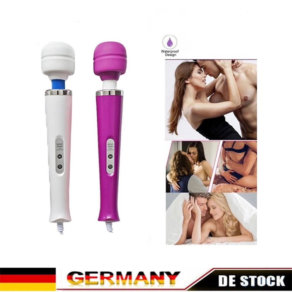 Massagestab 10Rhythmen 10Intensitätsstufen Entspannungsmassage Geräuscharm Weich