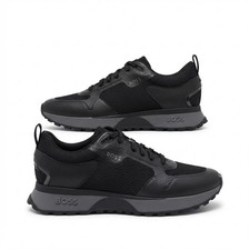 BOSS Sneakers, Mod. Jonah_Runn_meth, Gr. 41 / UK 7 / US 8, Black