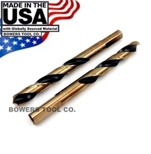 Norseman Viking 3/8" Mechanic Length HI-Molybdenum M7 Drill Bit 2-Pack 87120