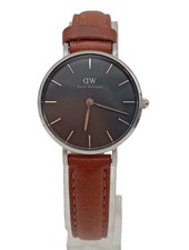 DANIEL WELLINGTON Orologio analogico Donna Orologio argento-marrone stile casual